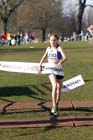 Bobby Clay wins the Under-15 Girl, McCain Inter Counties Cross Country, Cofton Park, Birmingham.